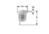 CLEAN FILTERS MBNA 002 Fuel filter